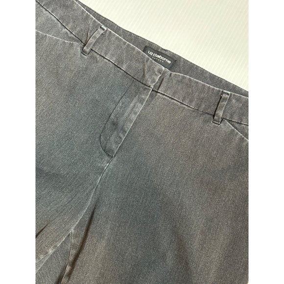 Liz Claiborne Career Emma Classic Women's Pants Size‎ 14 Black - Picture 1 of 9